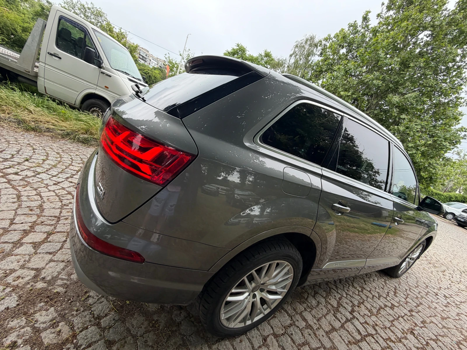 Audi Q7 3.0D* НА* ПРУЖИНИ* LED, снимка 8 - Автомобили и джипове - 54824508