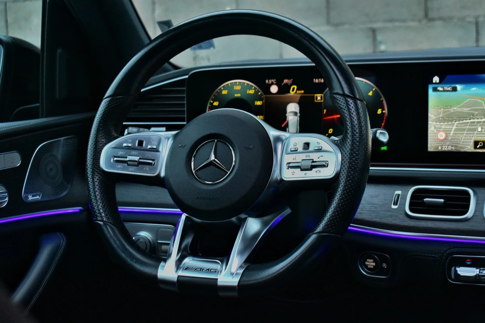 Mercedes-Benz GLE 400 AMG/Burmester, снимка 8 - Автомобили и джипове - 54839548