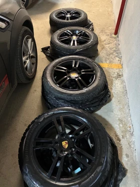����� �� �������� �� ���� � ������ 255/55R18 �� Porsche Cayenne