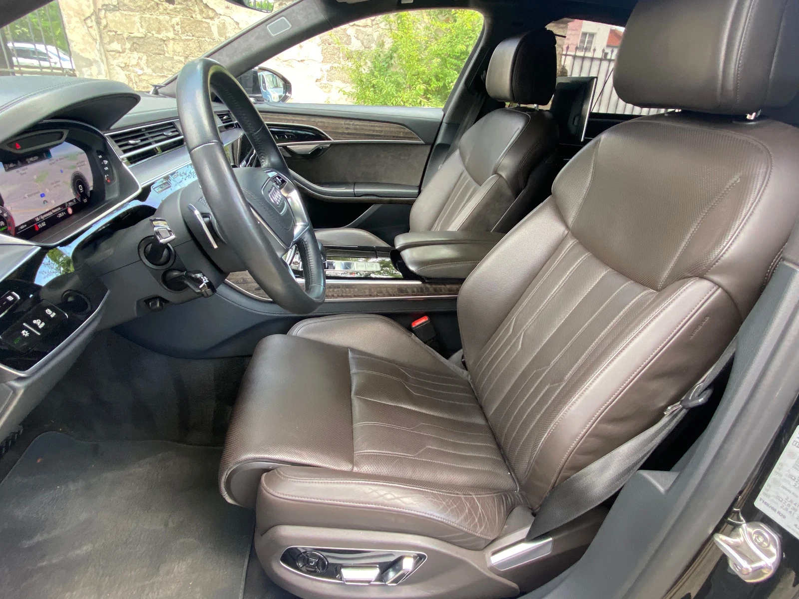 Audi A8 L 55 HYBRID FULL MATRIX B&O  | Mobile.bg   12