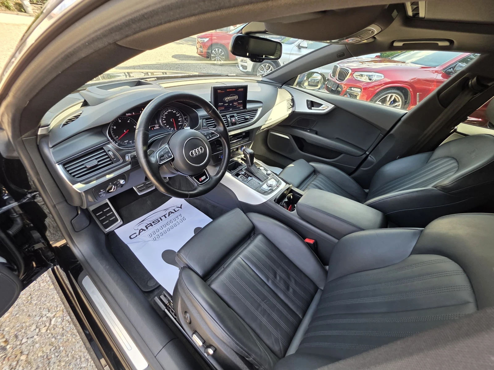 Audi A7 S LINE= ВАКУУМ= ХЕДЪП= ФУЛ - изображение 10