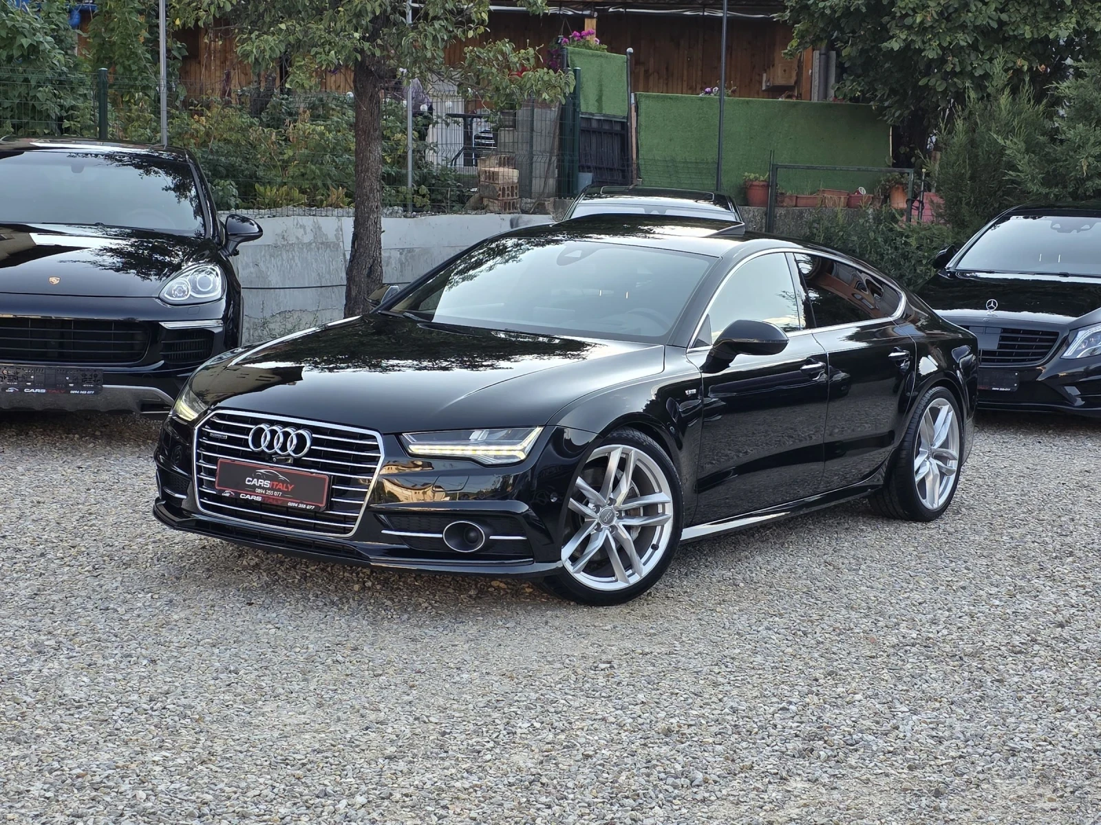 Audi A7 S LINE= ВАКУУМ= ХЕДЪП= ФУЛ - изображение 3