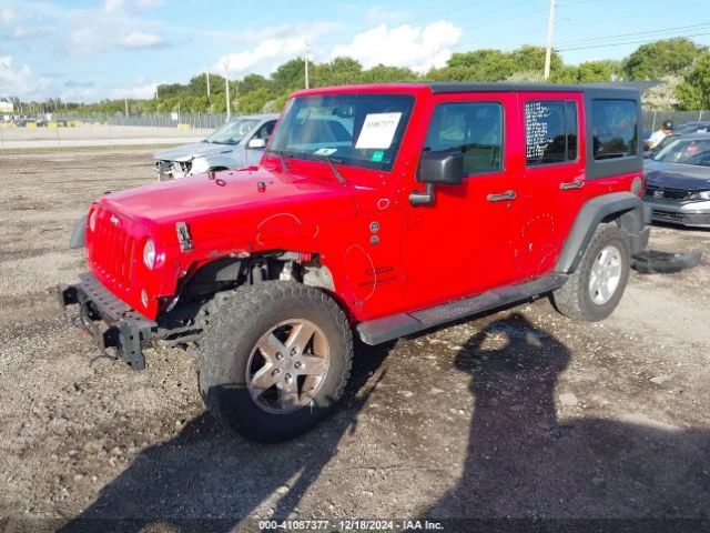 Jeep Wrangler 2017 JEEP WRANGLER UNLIMITED SPORT 4X4, снимка 2 - Автомобили и джипове - 49078367