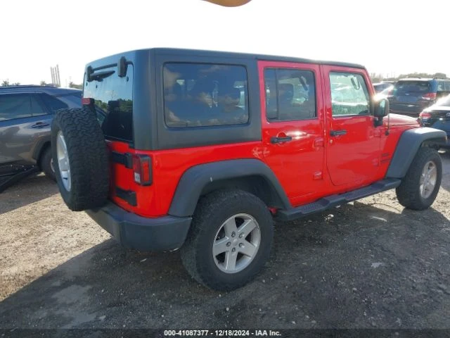 Jeep Wrangler 2017 JEEP WRANGLER UNLIMITED SPORT 4X4, снимка 4 - Автомобили и джипове - 49078367