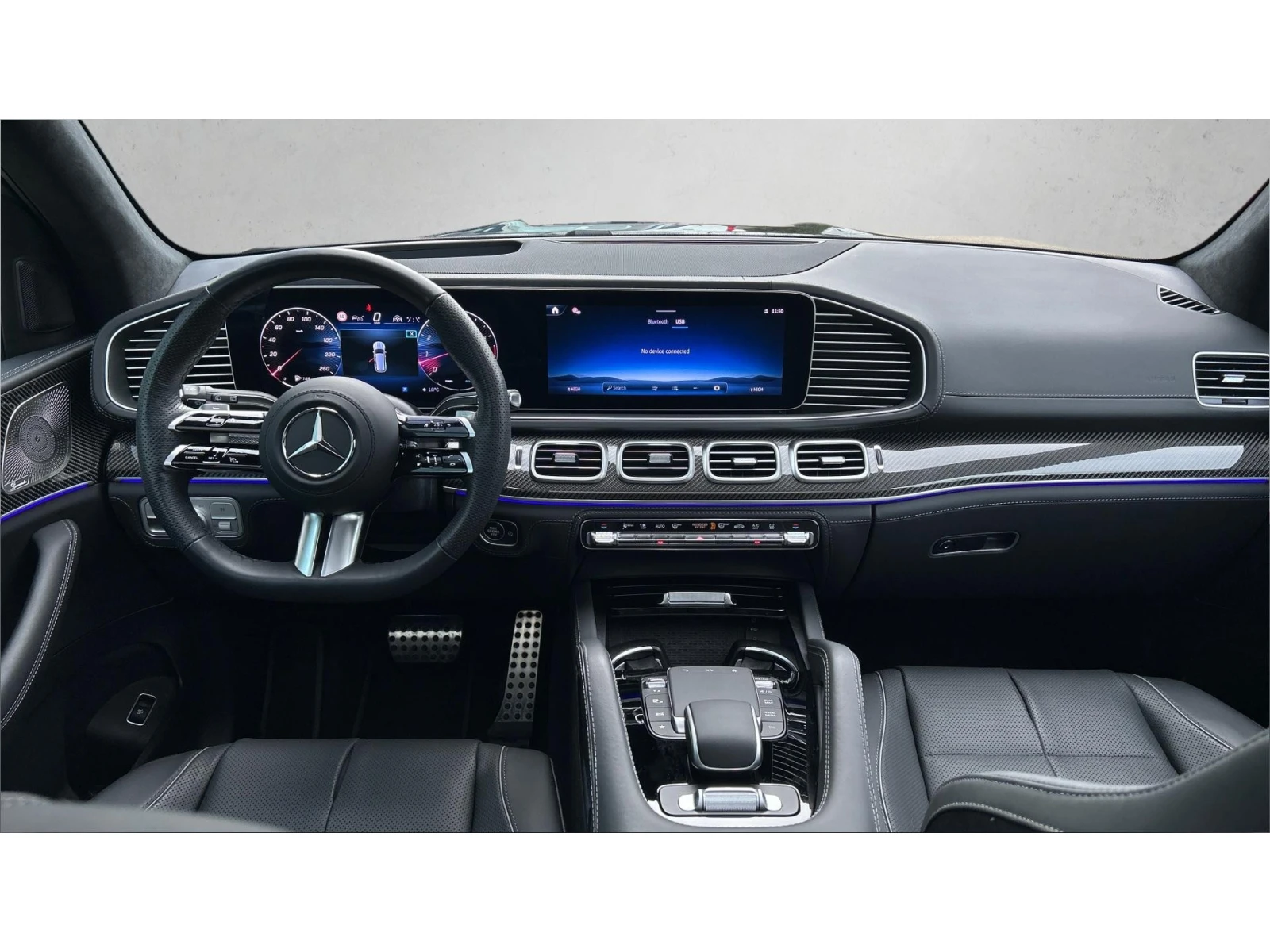 Mercedes-Benz GLS580 AMG, Pano, Месечна вноска от 1800  , снимка 8 - Автомобили и джипове - 54751685