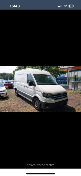 VW Crafter 2.0TDI 140 кс цената е с ДДС ТОП Състояние, снимка 2