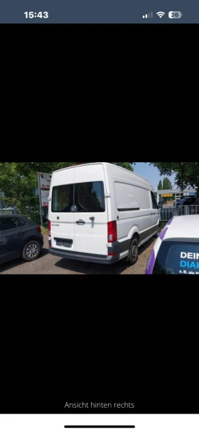 VW Crafter 2.0TDI 140 кс цената е с ДДС ТОП Състояние, снимка 4