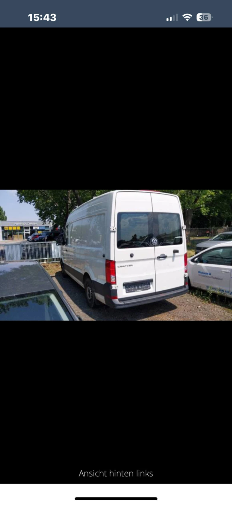 VW Crafter 2.0TDI 140 кс цената е с ДДС ТОП Състояние, снимка 3 - Бусове и автобуси - 46525184