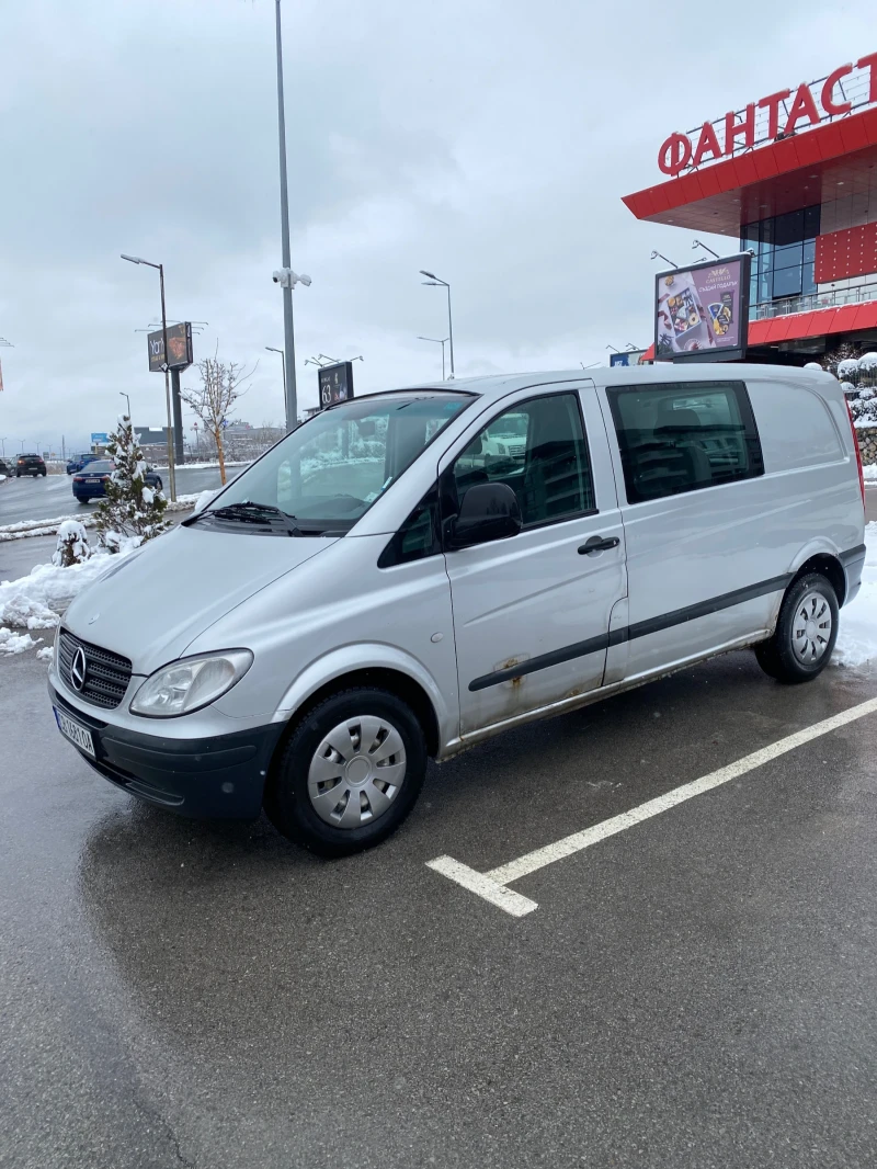 Mercedes-Benz Vito 115 CDI НАВИГАЦИЯ/НАПЪЛНО ОБСЛУЖЕН, снимка 3 - Бусове и автобуси - 53574810