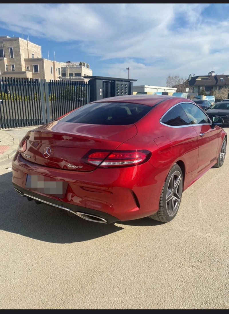 Mercedes-Benz C 200 coupe 4matic, снимка 2 - Автомобили и джипове - 52229961