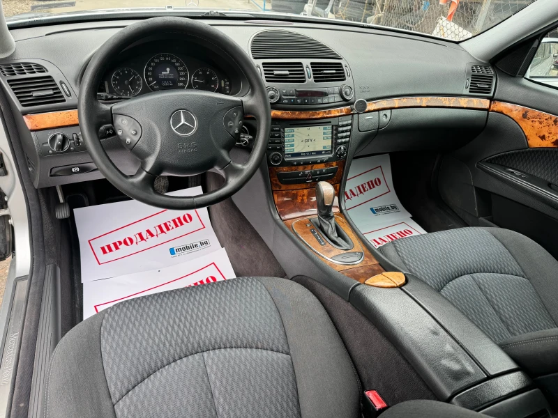 Mercedes-Benz E 270 CDI 177HP AVTOMAT NAVI KLIMA 2004G, снимка 8 - Автомобили и джипове - 52458827
