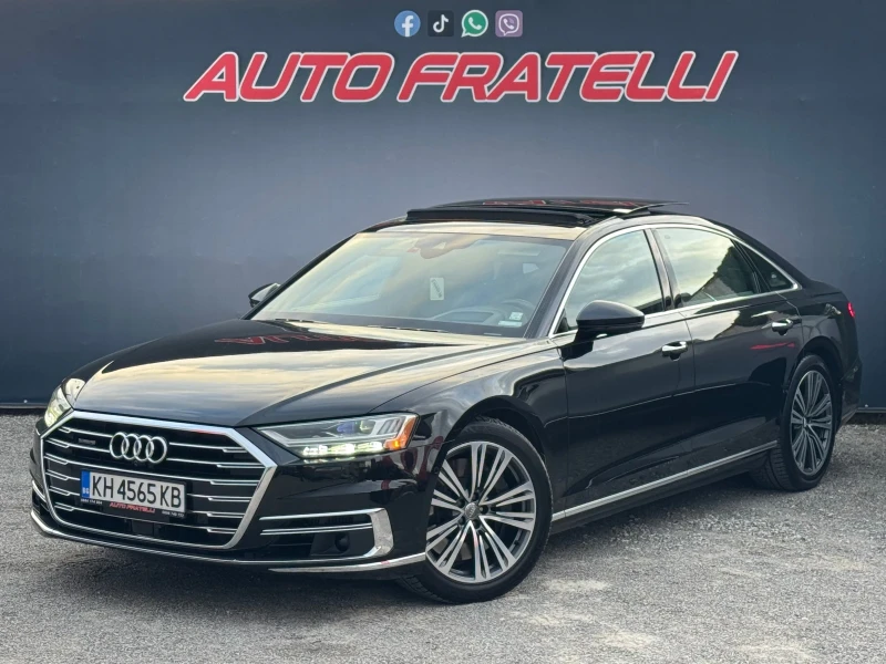 Audi A8 L 60TFSI 4.0T V8 ЛИЗИНГ * БАРТЕР, снимка 3 - Автомобили и джипове - 53469098
