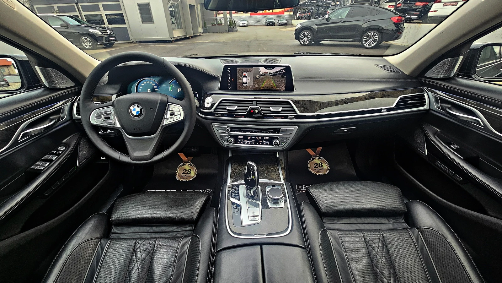 BMW 750 LD/XD/DISTR/HUD/МАСАЖ/МОНИТОРИ/ВАКУМ/ОБДУХ/AMBI/LI - изображение 10