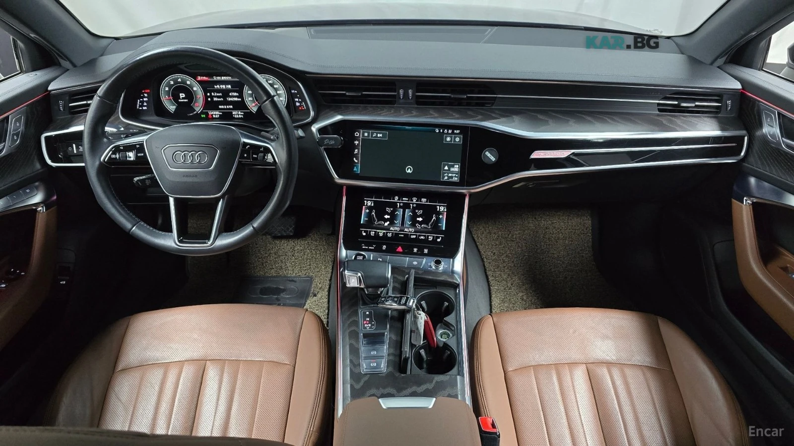 Audi A6 * 45TFSI* QUATTRO* PREMIUM* ПОДГРЕВ* ОБДУХВАНЕ* ПА, снимка 6 - Автомобили и джипове - 54812654