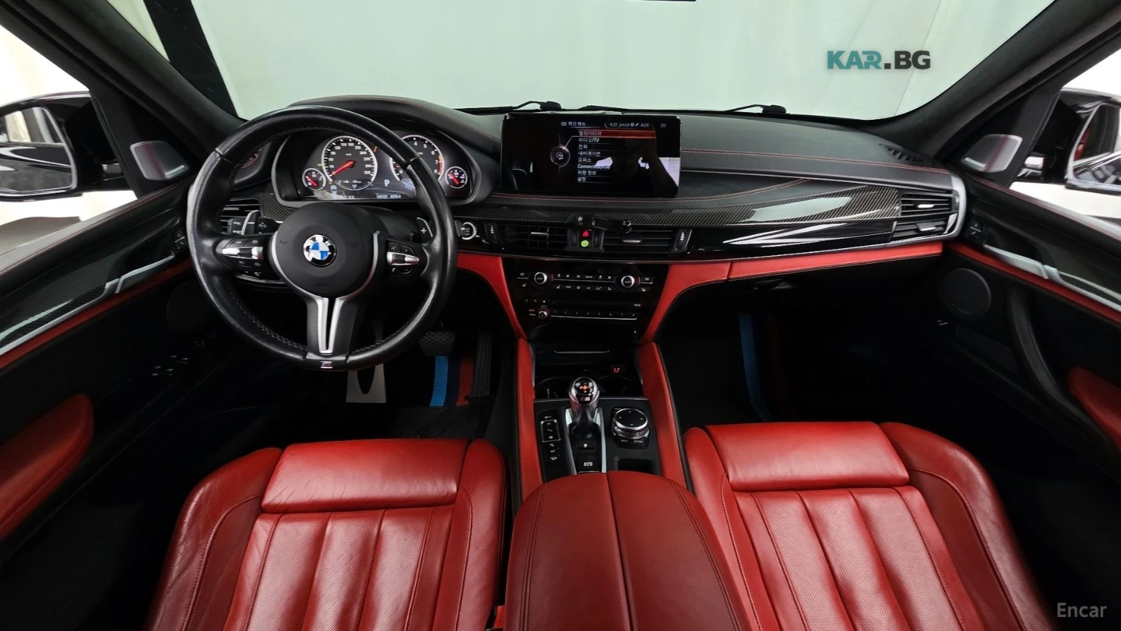 BMW X5M 4.4* МSPORT* ОБДУХВАНЕ* 360* КАМЕРА* HUD* HARMAN* , снимка 5 - Автомобили и джипове - 55139358