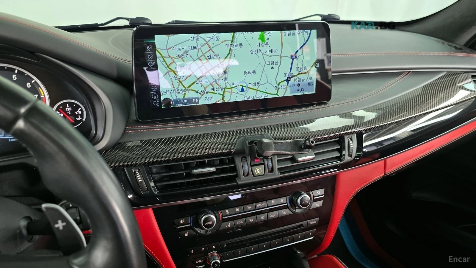 BMW X5M 4.4* МSPORT* ОБДУХВАНЕ* 360* КАМЕРА* HUD* HARMAN* , снимка 12 - Автомобили и джипове - 55139358