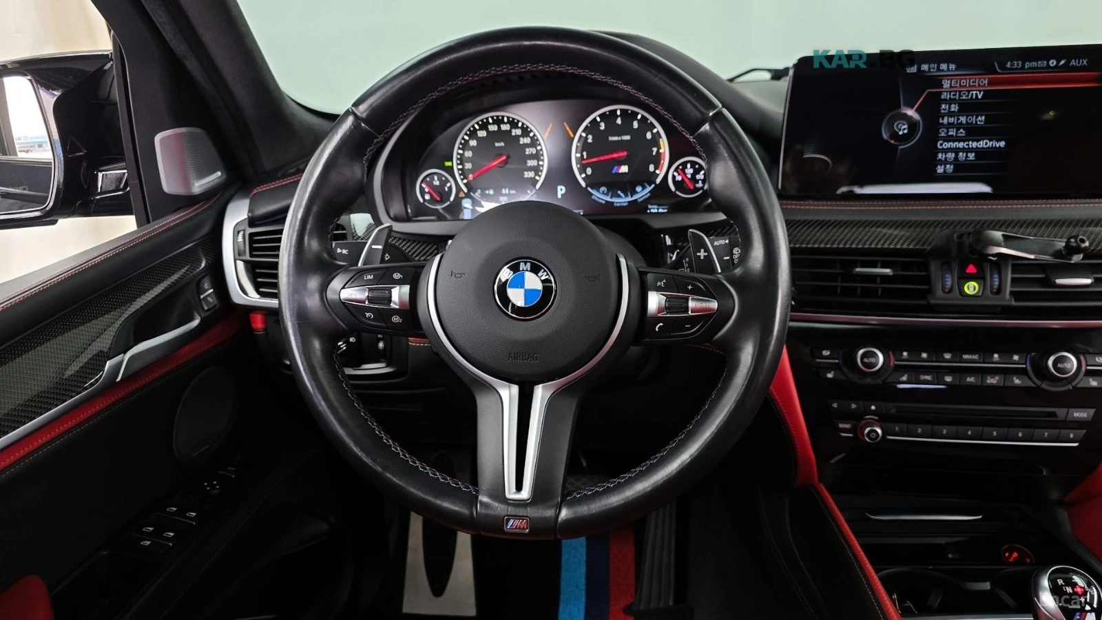 BMW X5M 4.4* МSPORT* ОБДУХВАНЕ* 360* КАМЕРА* HUD* HARMAN* , снимка 6 - Автомобили и джипове - 55139358