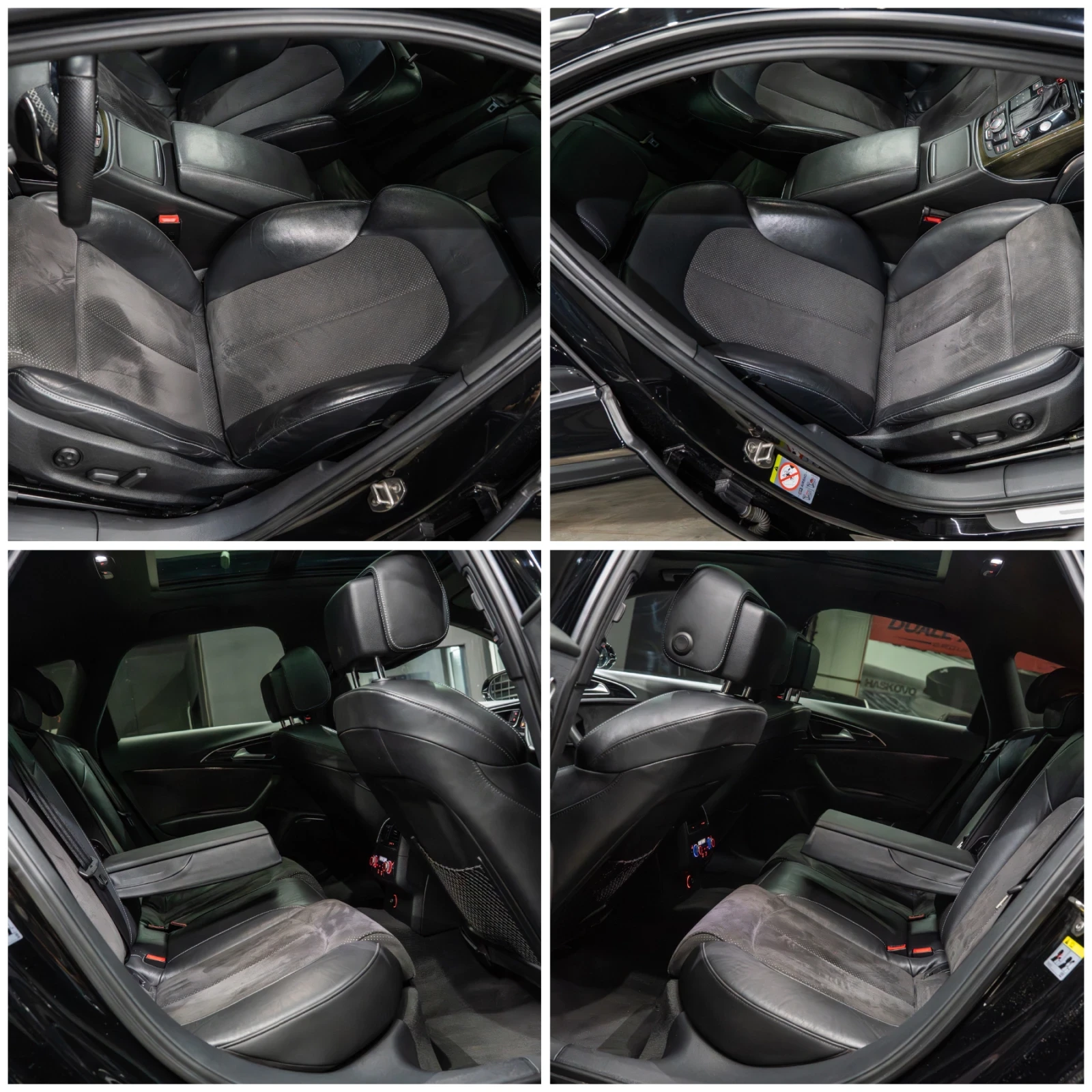 Audi A6 3.0 TDI / RS6 OPTIC / MAXTON / PANORAMA / FULL LED, снимка 12 - Автомобили и джипове - 56655529