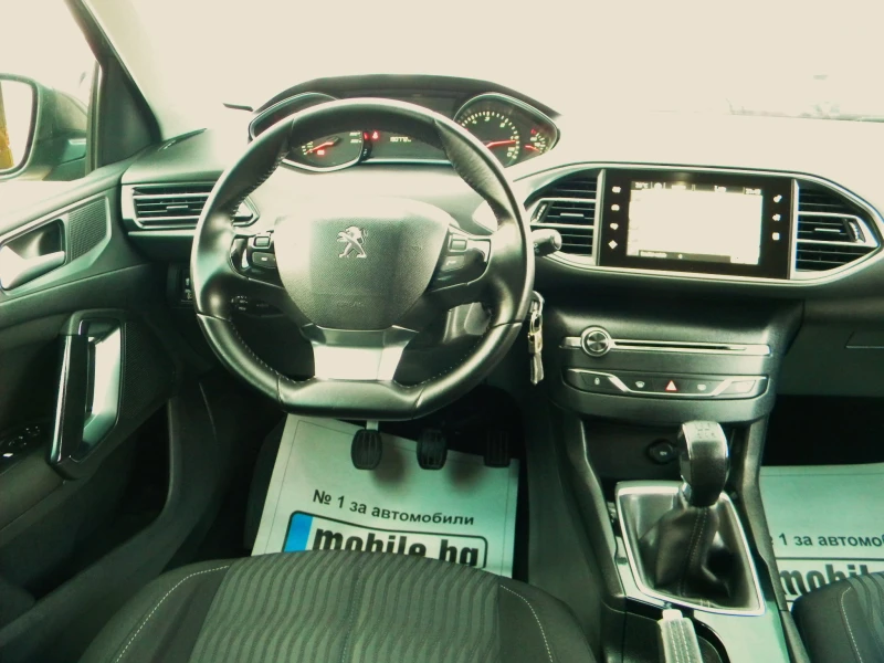 Peugeot 308 1.6ecoHDI-190000km- KATO НОВО  EURO5B, снимка 14 - Автомобили и джипове - 50166951