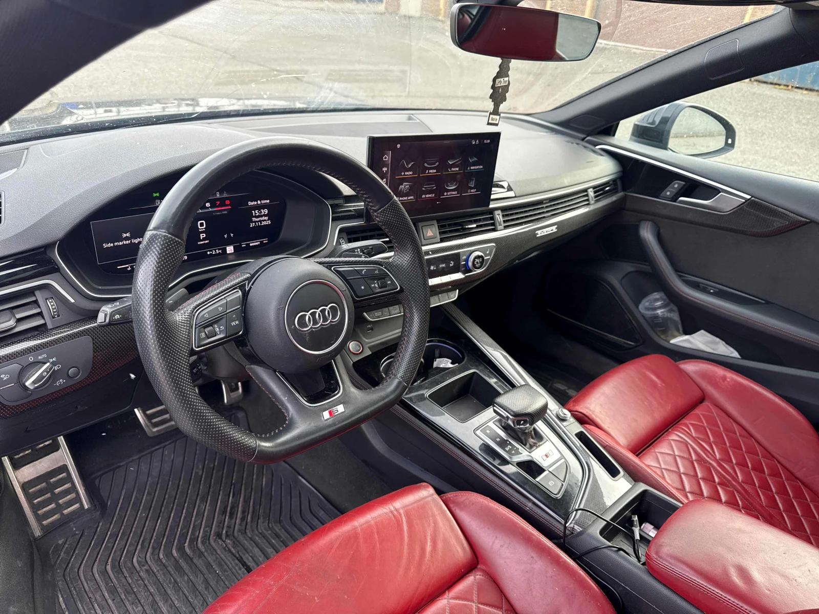 Audi S5 BLACK OPTIC/DISTRONIC/RED INTERIOR/360 CAMERA  | Mobile.bg � ����������� 11