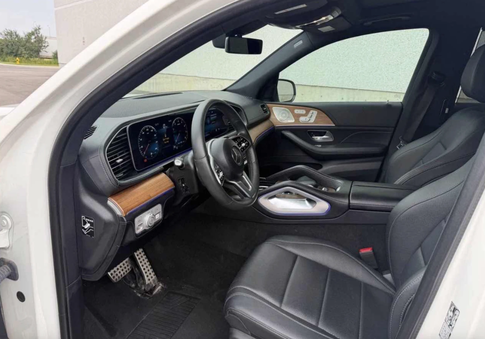 Mercedes-Benz GLS 450 4MATIC* AMG* BURMESTER* KEYLESS* ПАНОРАМА* ОБДУХВА, снимка 6 - Автомобили и джипове - 55058590