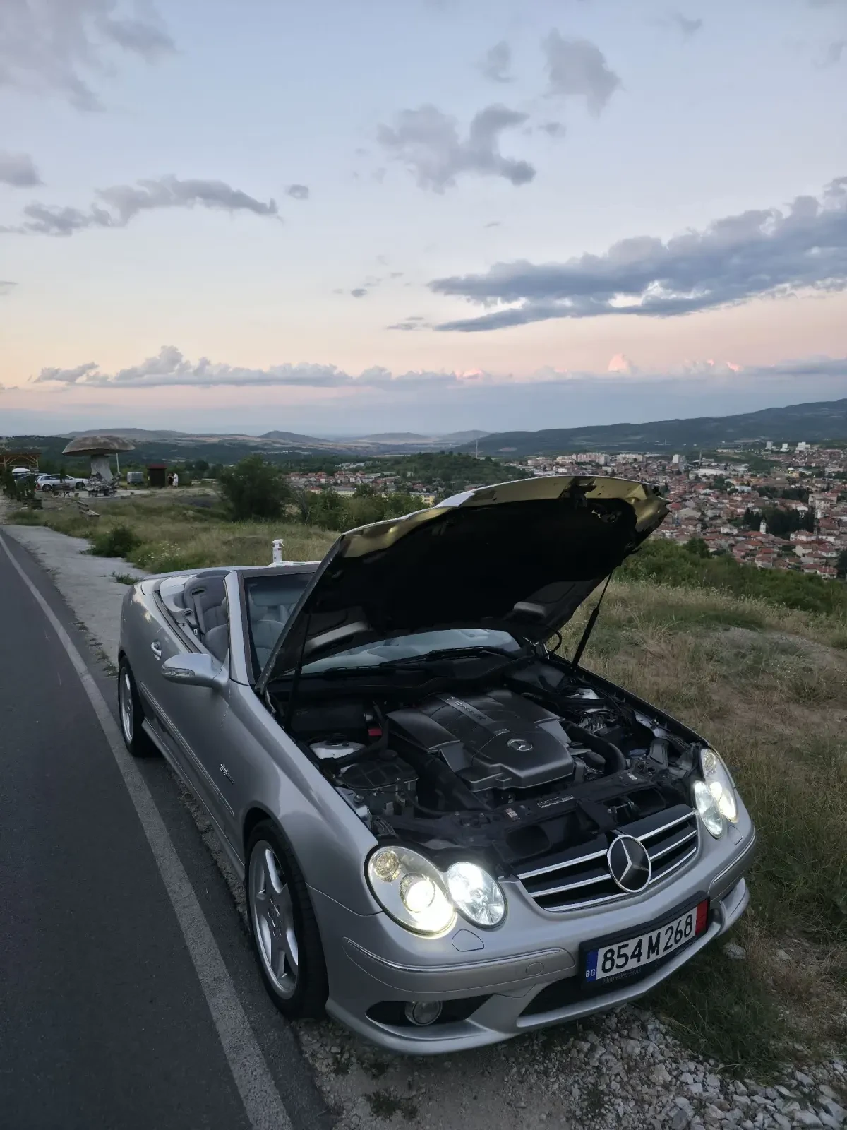 Mercedes-Benz CLK 55 AMG CABRIOLET, снимка 15 - Автомобили и джипове - 55157895