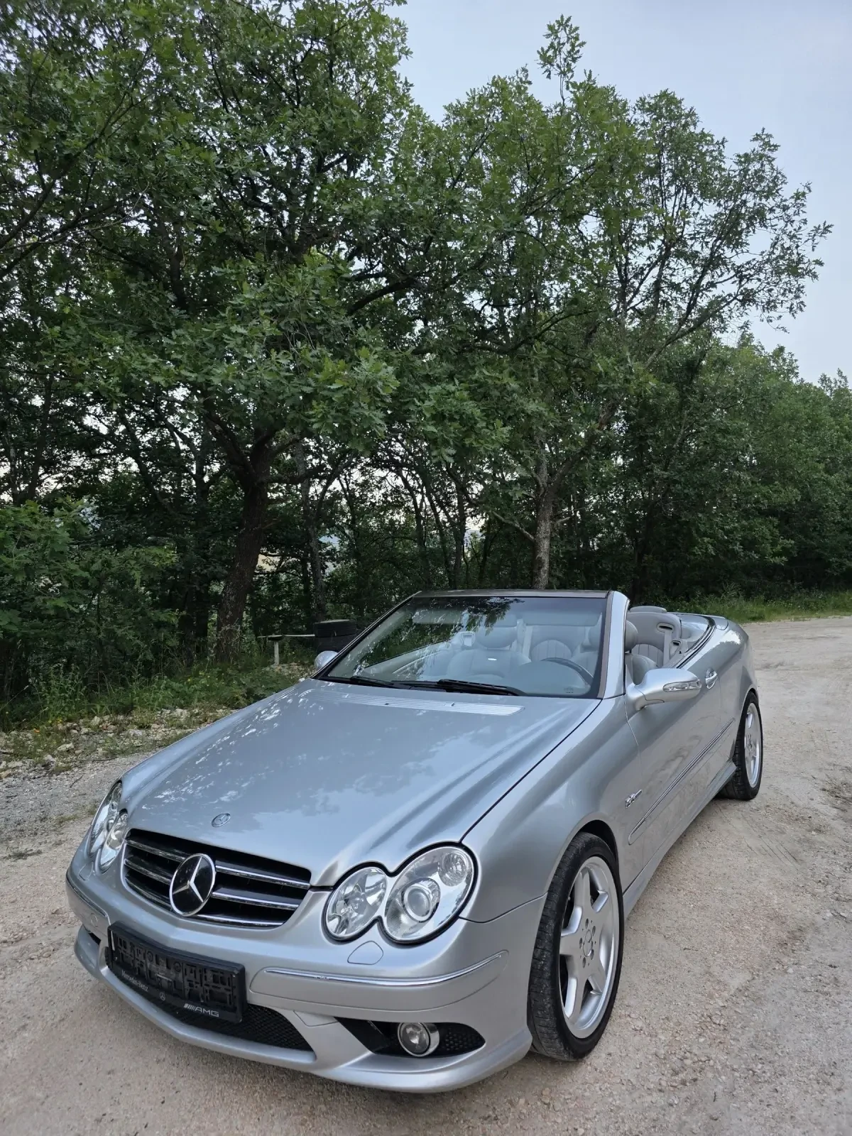Mercedes-Benz CLK 55 AMG CABRIOLET, снимка 2 - Автомобили и джипове - 55157895