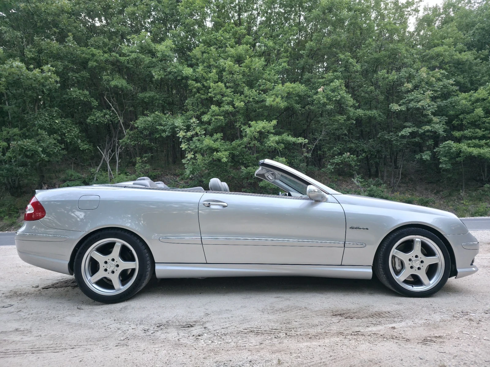 Mercedes-Benz CLK 55 AMG CABRIOLET, снимка 6 - Автомобили и джипове - 55157895