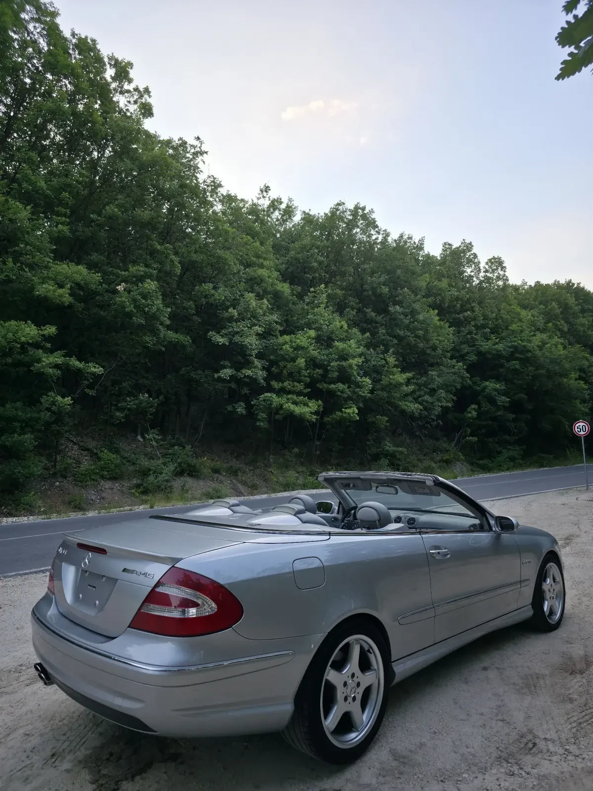 Mercedes-Benz CLK 55 AMG CABRIOLET, снимка 4 - Автомобили и джипове - 55157895