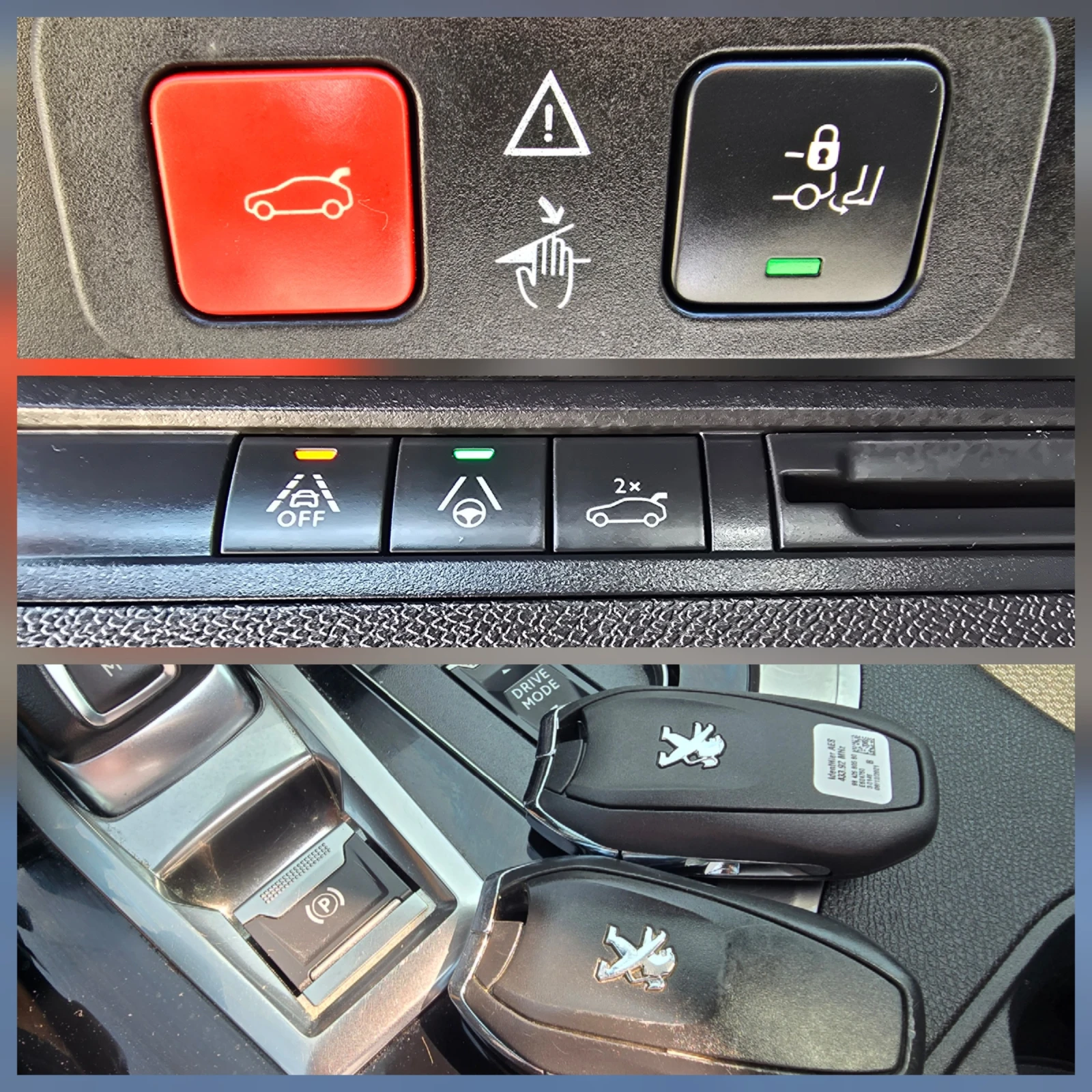 Peugeot 5008 FACELIFT * GT LINE * 2.0HDI * 179к.с., снимка 14 - Автомобили и джипове - 55808980