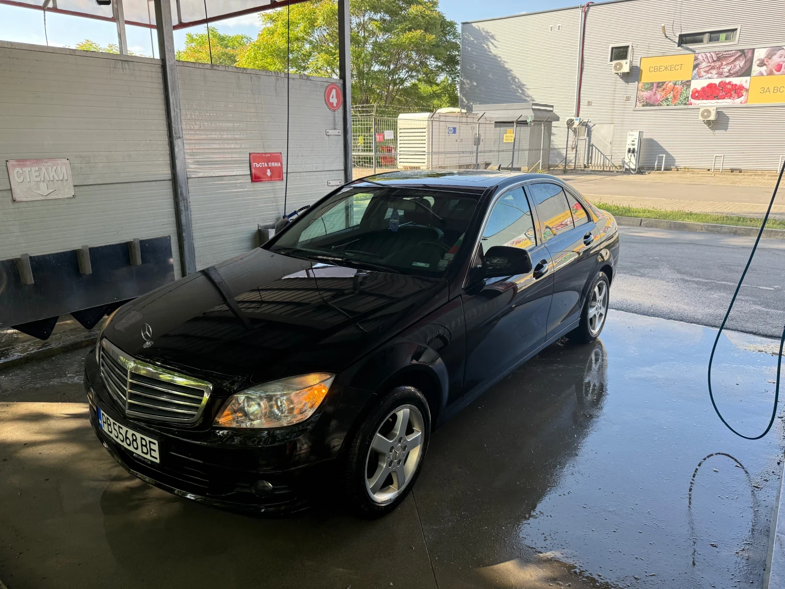 Mercedes-Benz C 180 Газова уредба 