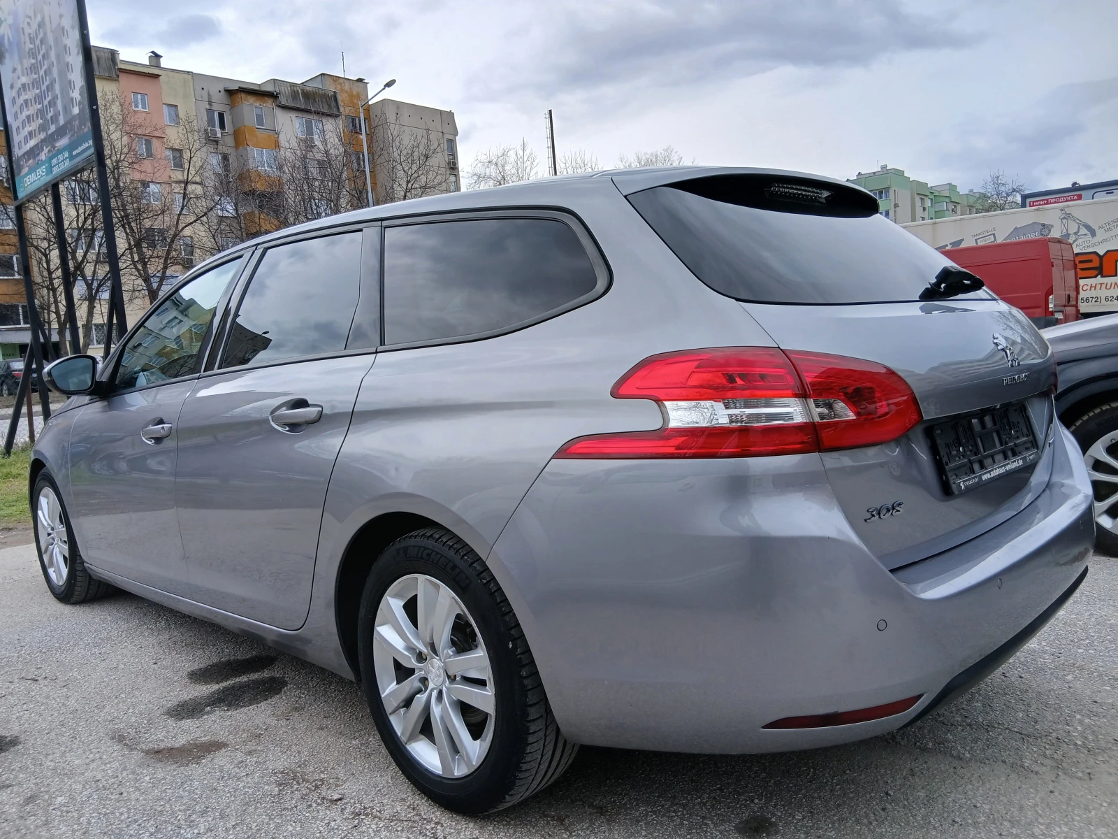 Peugeot 308   NAVI/KAMERA EURO 6, снимка 7 - Автомобили и джипове - 56333186
