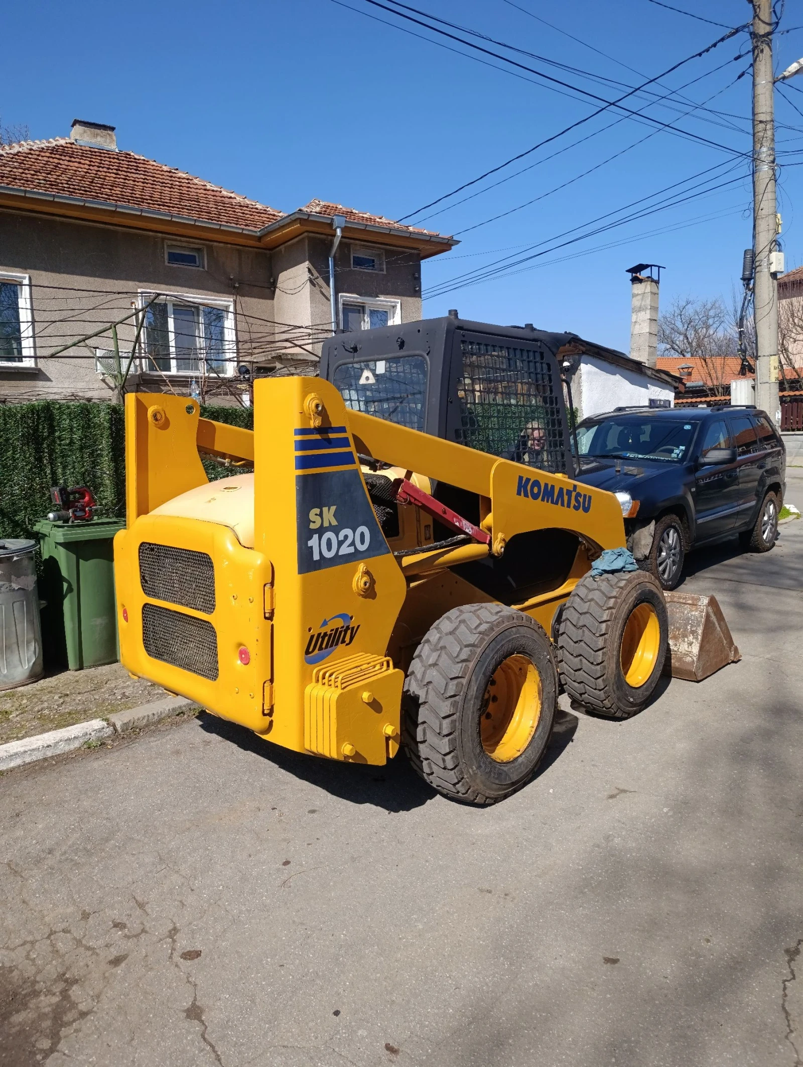 Мини челни товарачи Komatsu 1020, снимка 2 - Индустриална техника - 54208682