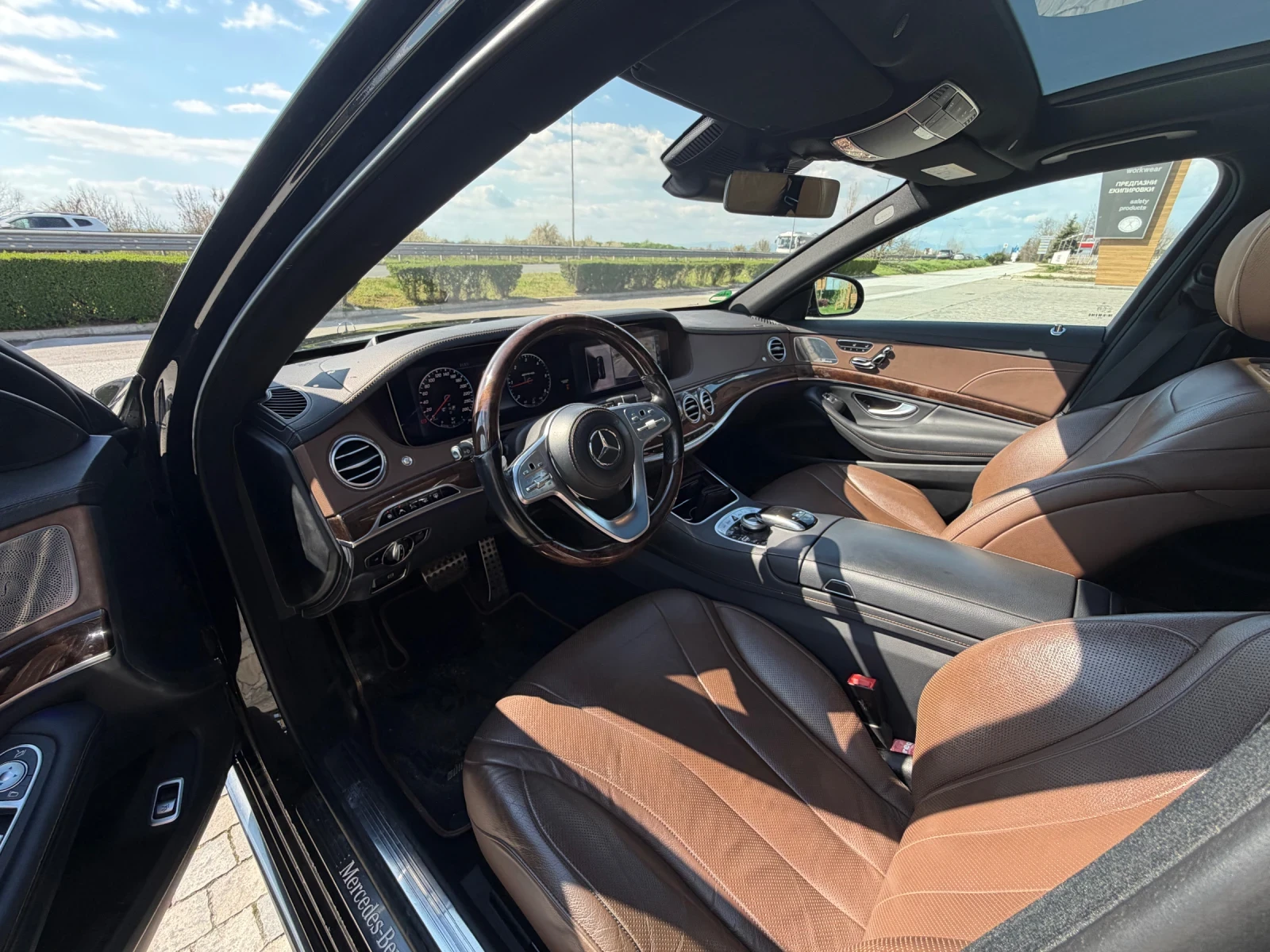 Mercedes-Benz S 400 63 AMG PACK= HEADUP= PANORAMA= KEYLESS= FULL, снимка 7 - Автомобили и джипове - 54100743