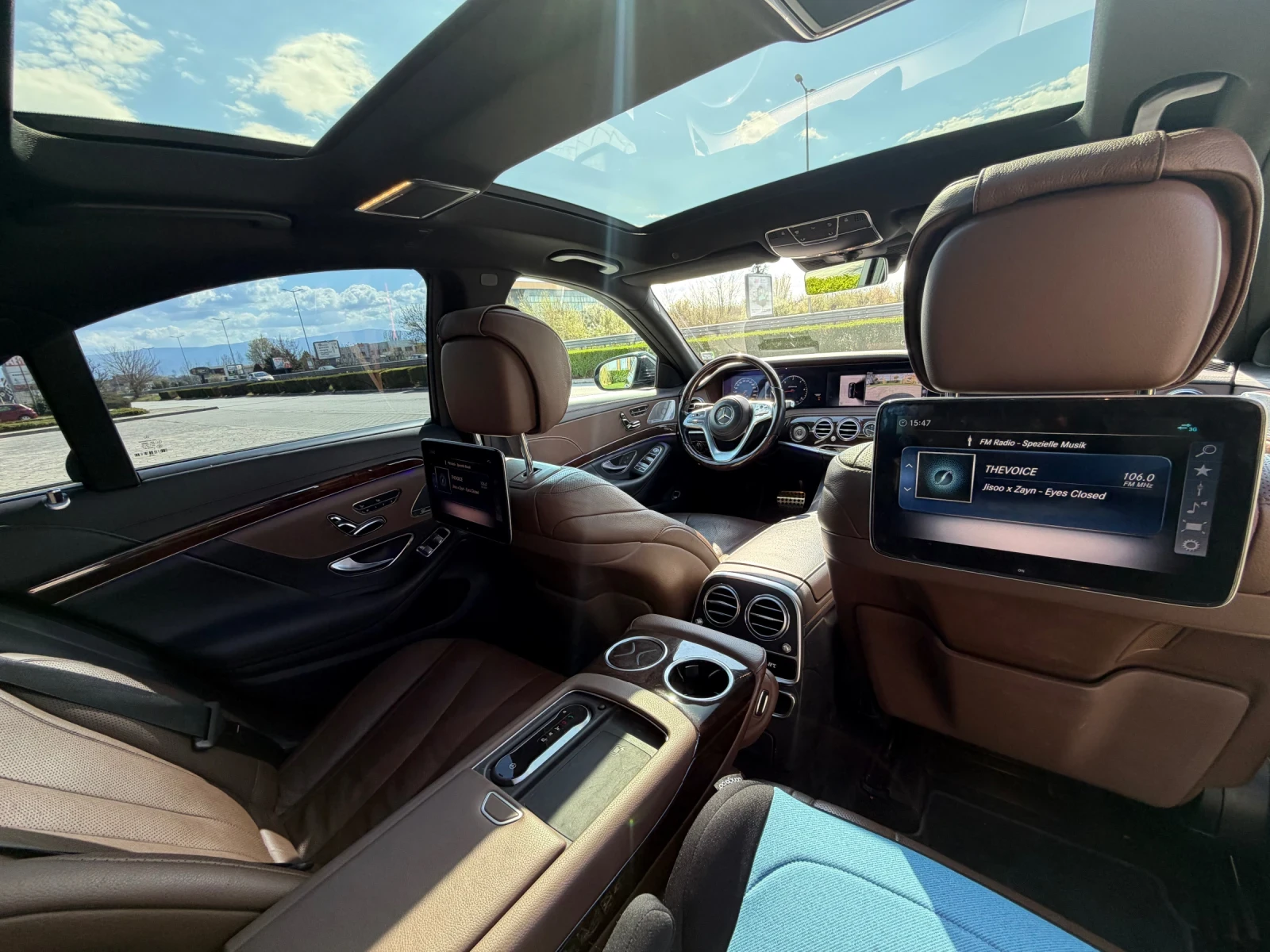 Mercedes-Benz S 400 63 AMG PACK= HEADUP= PANORAMA= KEYLESS= FULL, снимка 13 - Автомобили и джипове - 54100743