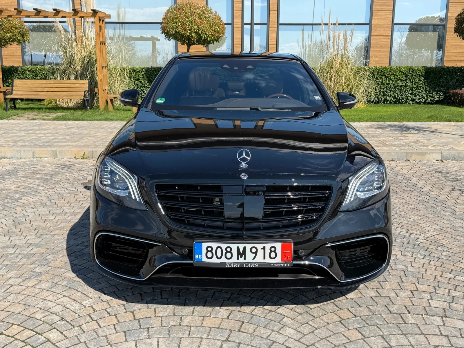 Mercedes-Benz S 400 63 AMG PACK= HEADUP= PANORAMA= KEYLESS= FULL, снимка 2 - Автомобили и джипове - 54100743