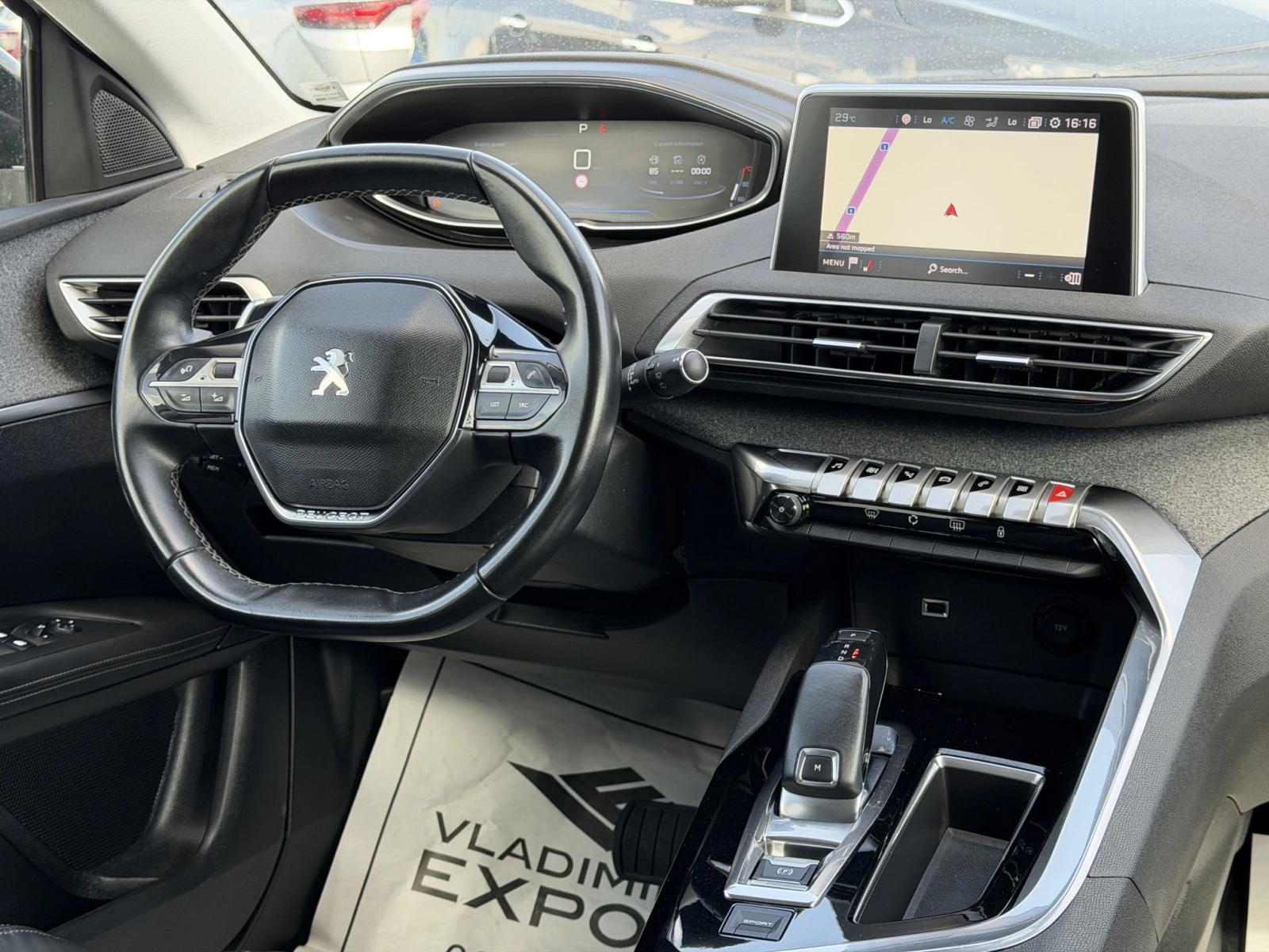 Peugeot 3008 1.6HDI/ALLURE/Bi-TONE/148000km, снимка 14 - Автомобили и джипове - 54542101
