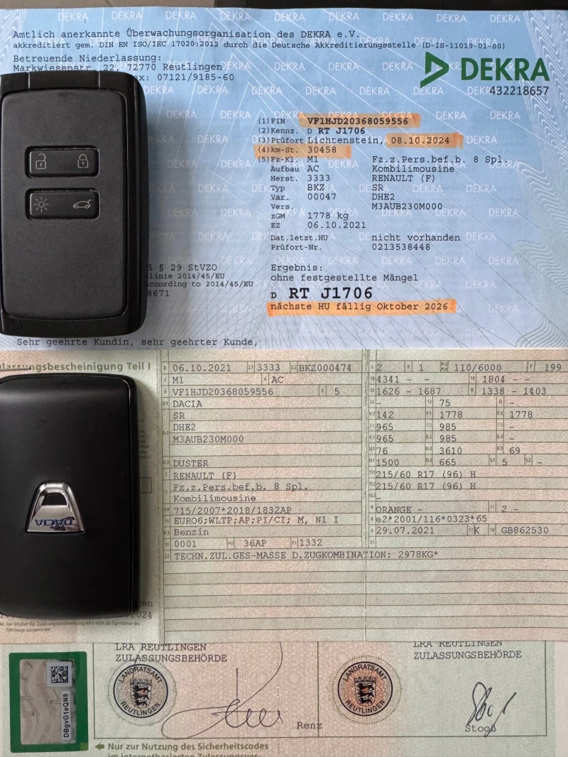 Dacia Duster AUTOMATIK -1.3TCe-150ps-32хил.км, снимка 16 - Автомобили и джипове - 50037891