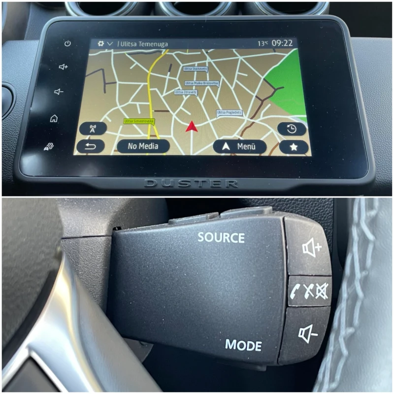 Dacia Duster AUTOMATIK -1.3TCe-150ps-32хил.км, снимка 14 - Автомобили и джипове - 50037891