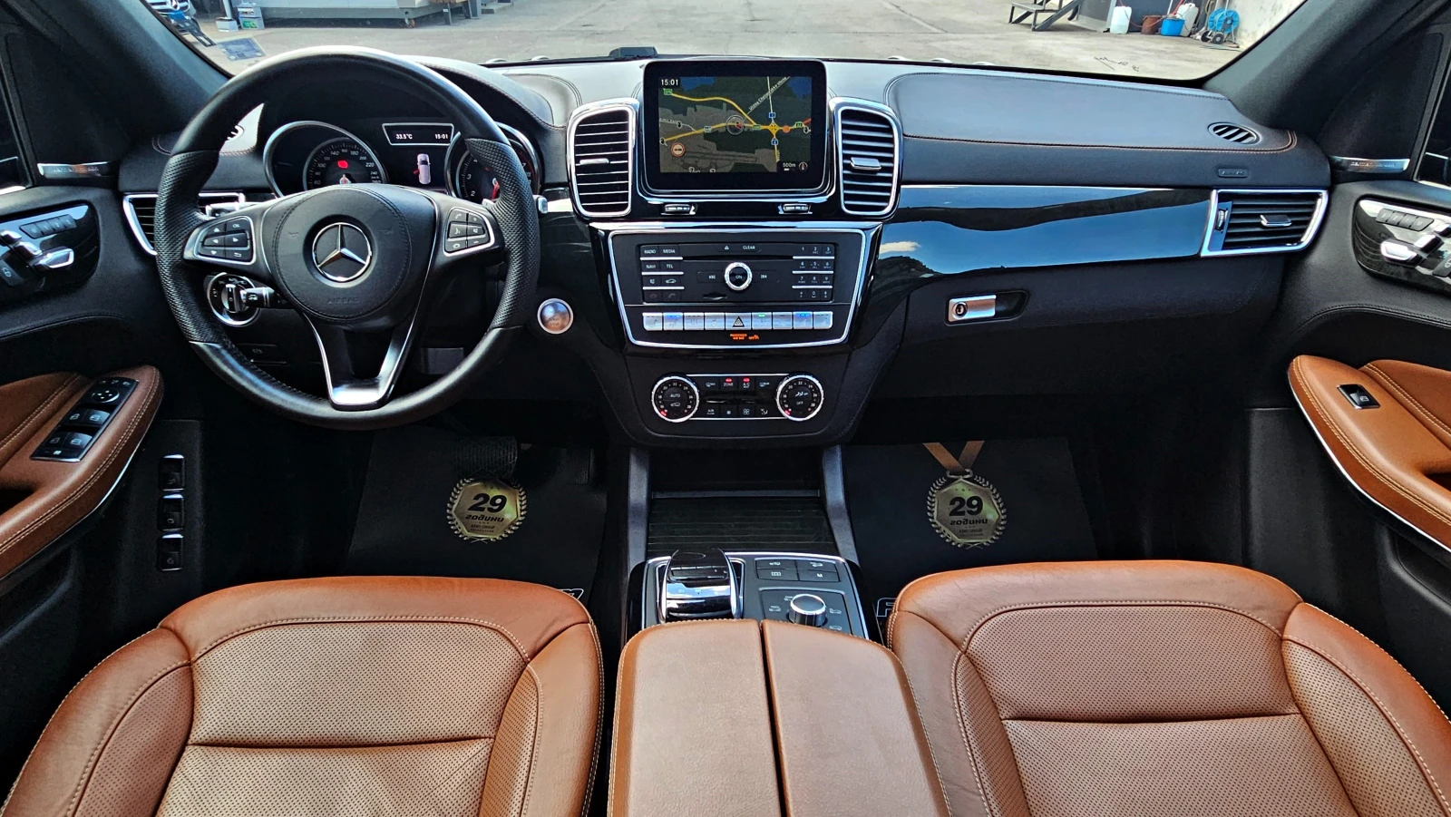 Mercedes-Benz GLS 500 AMG/7MESTA/TVx3/DISTR/360CAM/МАСАЖ/ОБДУХ/PANO/LIZI - изображение 8