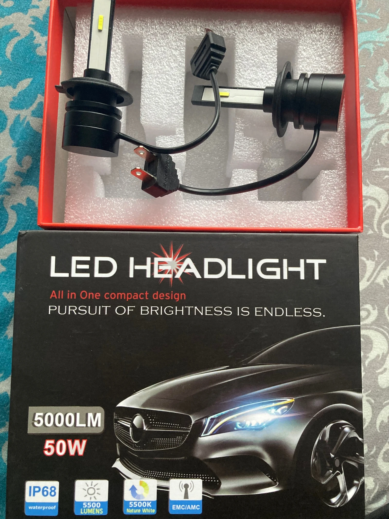 LED H1 H7 canbus 360 | Mobile.bg   3