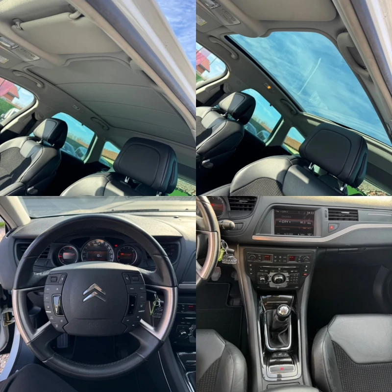 Citroen C5 Exclusive / Подгрев / Масаж / Панорама, снимка 11 - Автомобили и джипове - 52830771