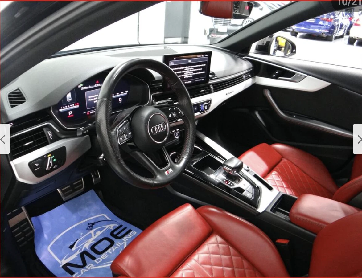 Audi S4 FACELIFT* ДИГИТАЛНО* ТАбло* 360КАМЕРА* КЕЙЛЕС*  - изображение 7