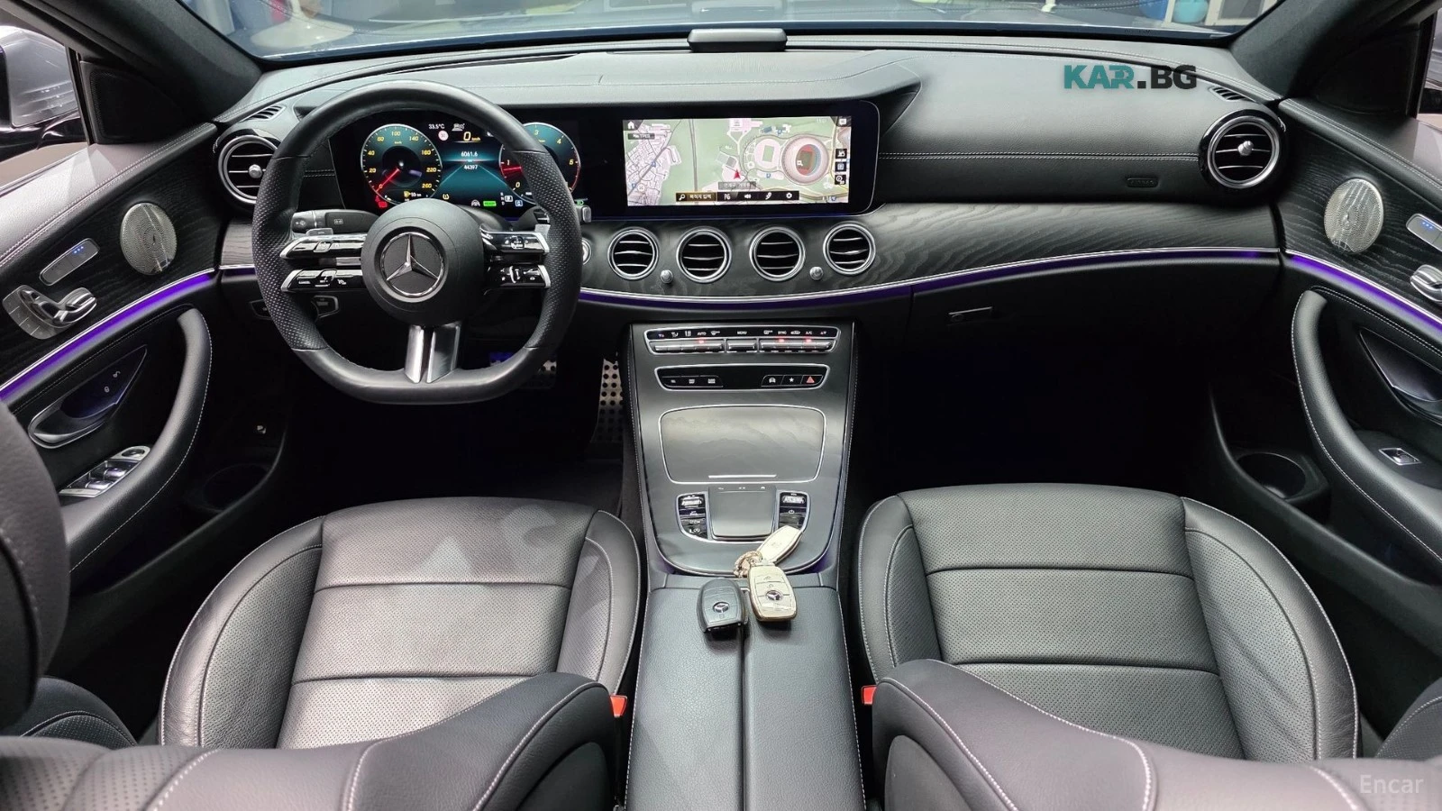 Mercedes-Benz E 220 4MATIC/AMG-LINE/DRIVE-ASSISTS/SUNROOF, снимка 6 - Автомобили и джипове - 55734888