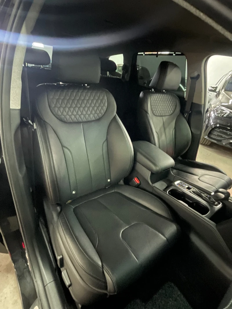 Hyundai Santa fe Premium/360/обдух/подгрев/4wd/лед/фулл!!!, снимка 13 - Автомобили и джипове - 52484561