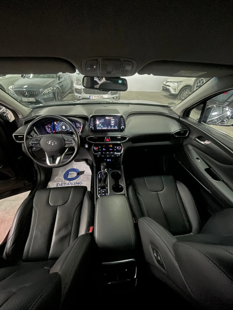 Hyundai Santa fe Premium/360/обдух/подгрев/4wd/лед/фулл!!!, снимка 9 - Автомобили и джипове - 52484561