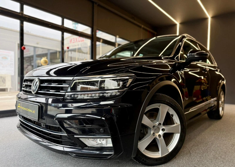 VW Tiguan R Line* 4 Motion* 2.0 TDI* Pano* Подгреви* Лизинг*, снимка 3 - Автомобили и джипове - 52694824