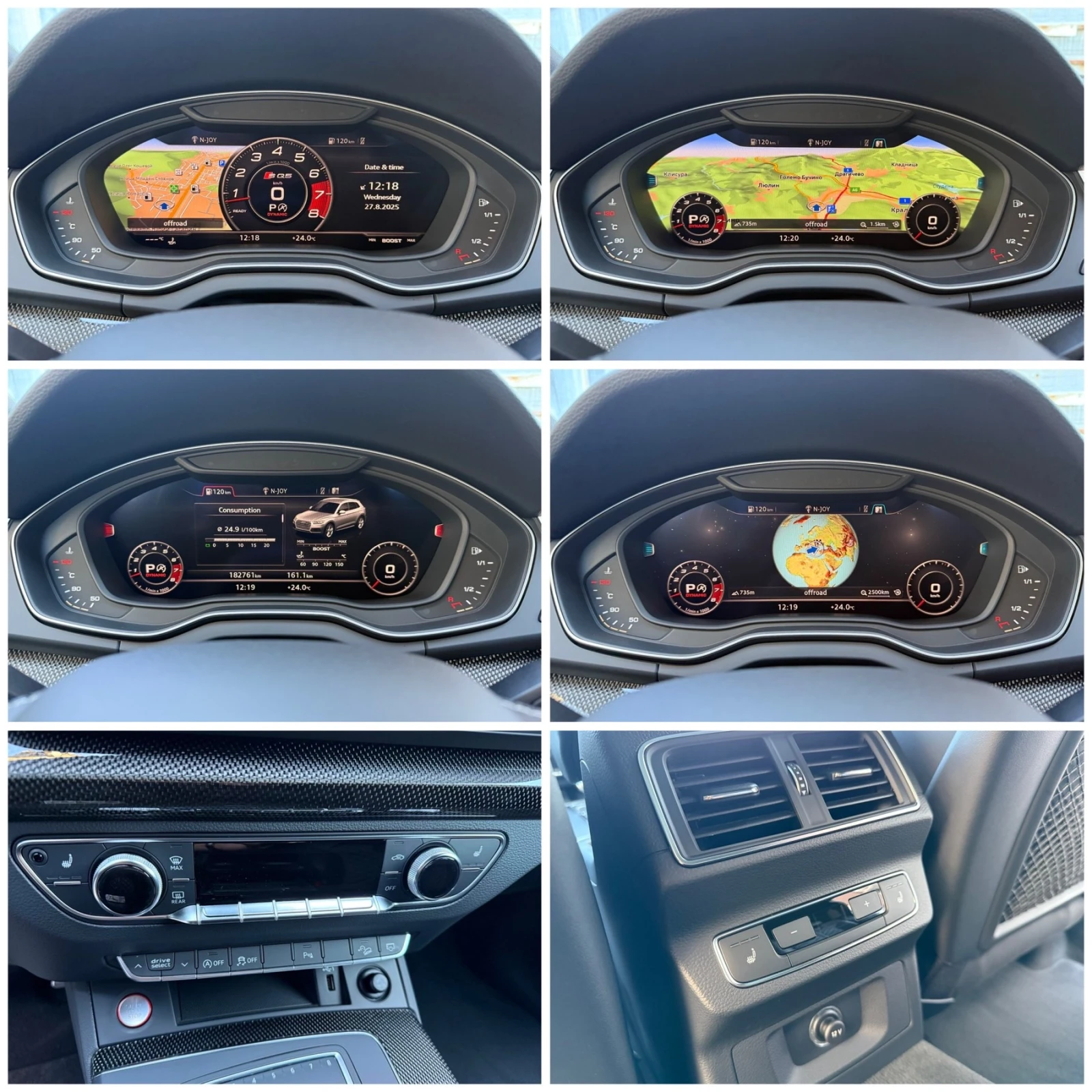 Audi SQ5 3.0TFSI//GERMANY// Head up//Keyless//Panorama/// . | Mobile.bg   17