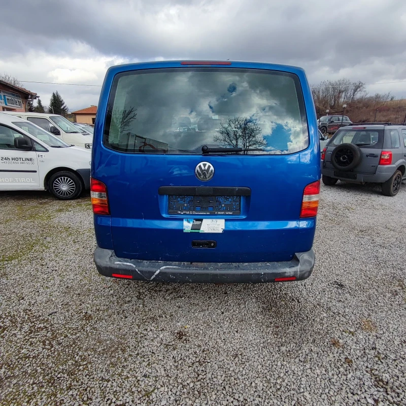 VW T5 2.5TDI* 4MOTION* ДЪЛГА БАЗА* 6М* ТОВАРОПЪТНИЧЕСКИ, снимка 6 - Бусове и автобуси - 53524026