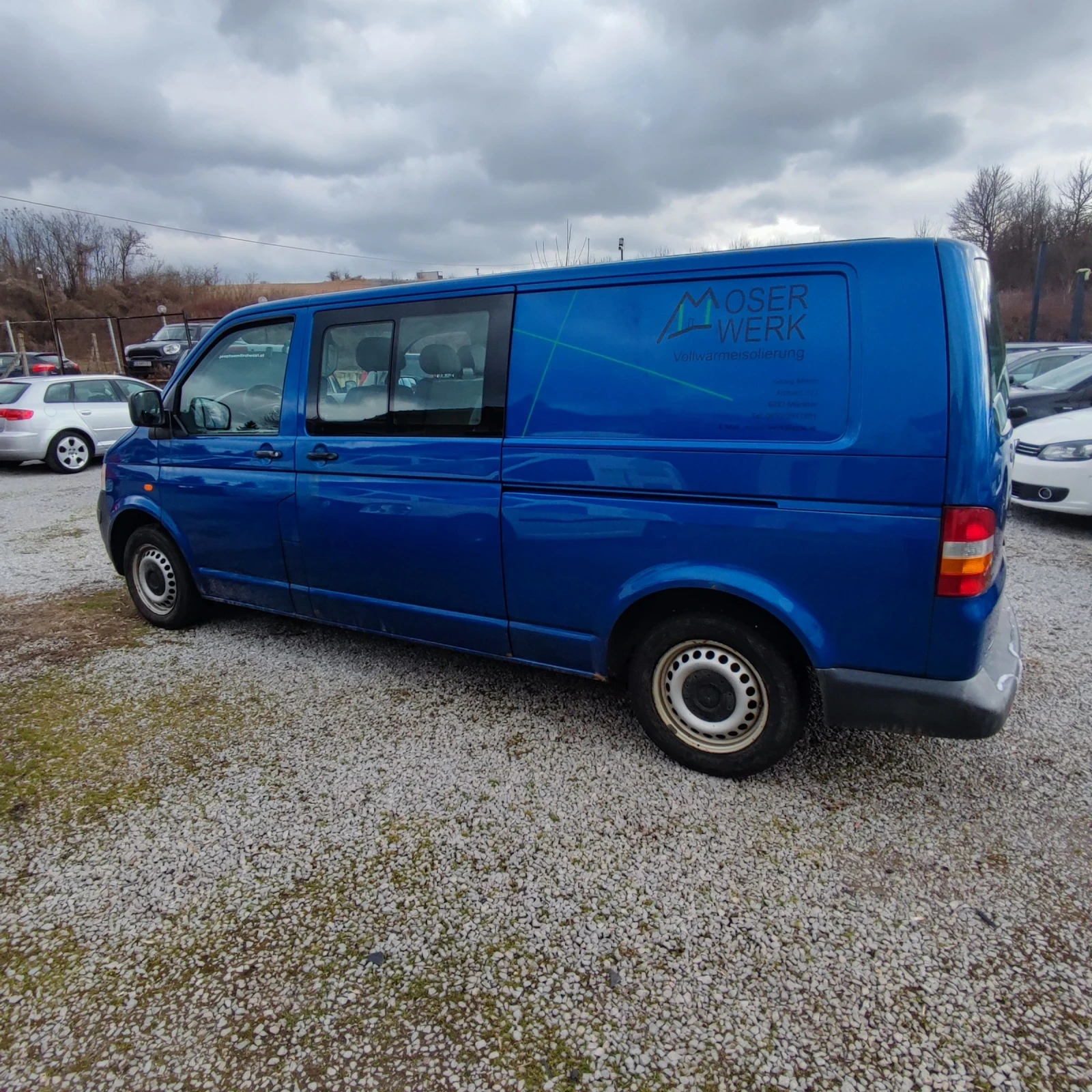 VW T5 2.5TDI* 4MOTION* ДЪЛГА БАЗА* 6М* ТОВАРОПЪТНИЧЕСКИ - изображение 8
